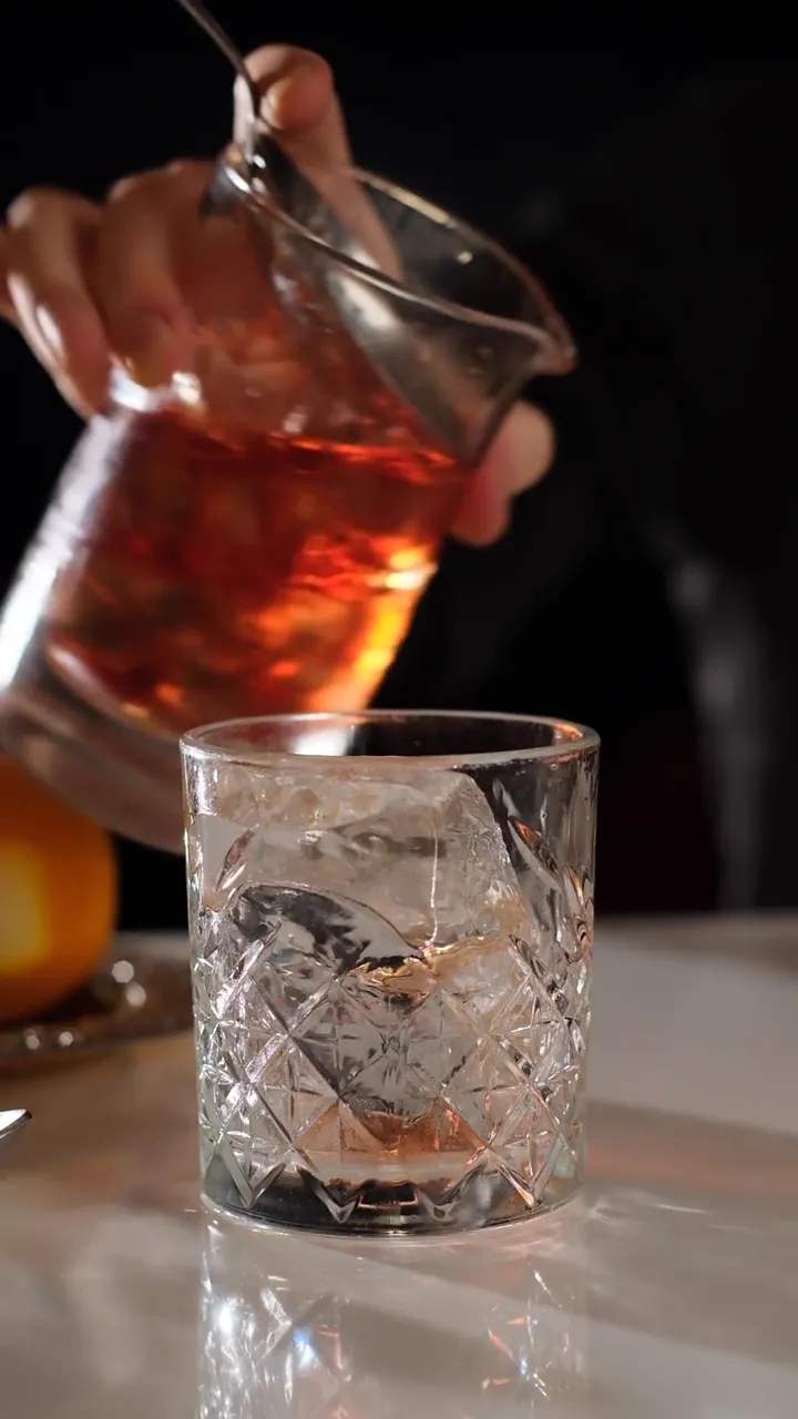 Smoked Bourbon Old Fashioned